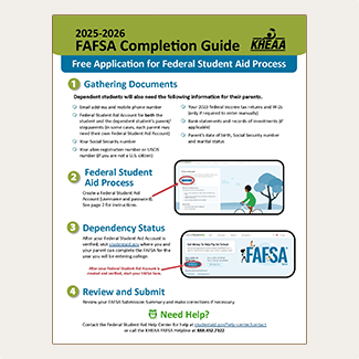 Link to FAFSA Completion Guide for school year 2025-2026