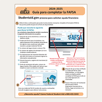 Link to Guia para completar la FAFSA 2024-2025